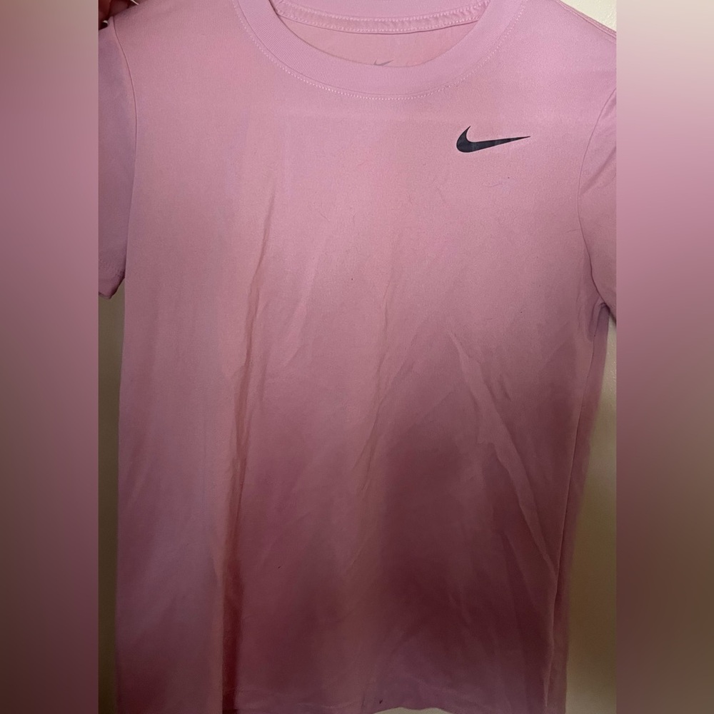 Nike DRI-FIT Classic Pink Tee, Size S